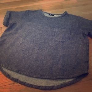 Short Sleeve Cute Tee with Pocket